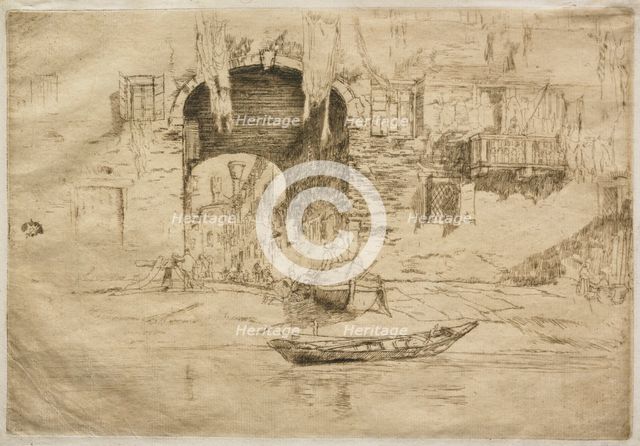 San Biagio. Creator: James McNeill Whistler (American, 1834-1903).