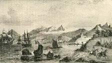 San Carlos de Monterey 1849. Creator: Unknown