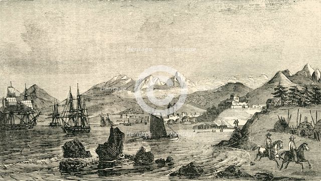 'San Carlos de Monterey', 1849. Creator: Unknown.