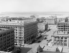 San Diego, Calif., and bay from U.S. Grant Hotel, c.between 1910 and 1920. Creator: Unknown
