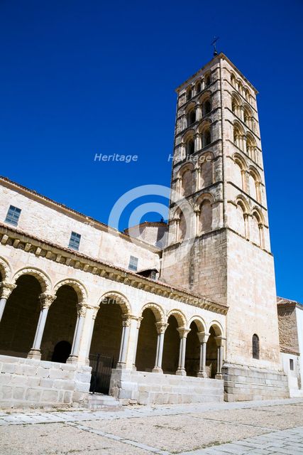 San Esteban Church, Segovia, Spain, 2007.  Creator: Samuel Magal.