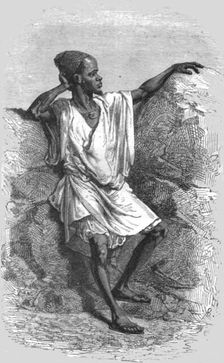 'San-farba, a griot of Segou; Journey from the Senegal to the Niger 1875. Creator: Unknown