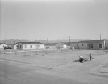 San Fernando federal subsistence homesteads, California, 1936. Creator: Dorothea Lange