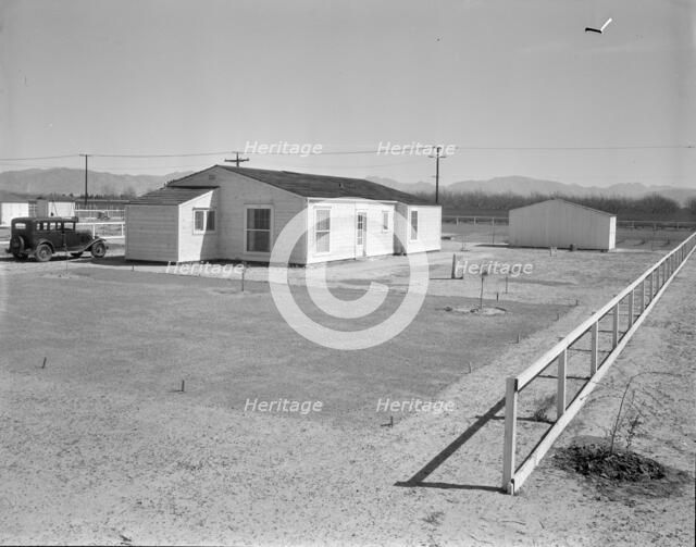 San Fernando homesteads, California, 1936. Creator: Dorothea Lange.