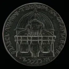 San Francesco at Rimini [reverse], 1450. Creator: Unknown