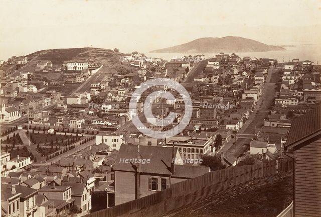San Francisco, 1864, printed ca. 1876. Creator: Carleton Emmons Watkins.