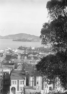 San Francisco view from residence of Mr. Bertram Alanson, between 1927 and 1942. Creator: Arnold Genthe
