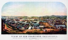 San Francisco, California, 1850 (1937).Artist: Nathaniel Currier