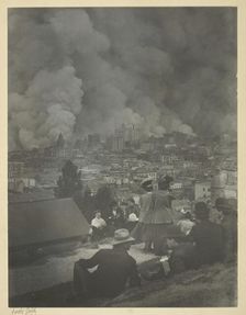 San Francisco Earthquake, April 1906. Creator: Arnold Genthe
