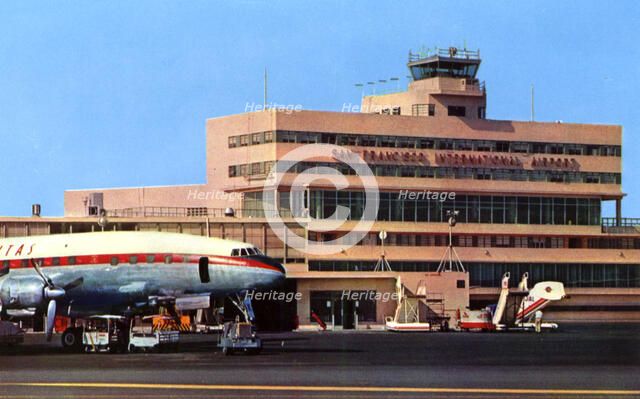 San Francisco International Airport, California, USA, 1957. Artist: Unknown