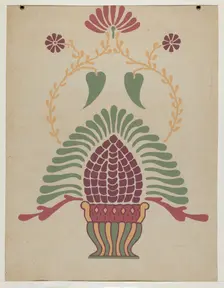 San Gabriel Mission Priest's Vestment from the portfolio "Decorative Art...",1935/1942. Creator: Unknown