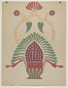 San Gabriel Mission Priest's Vestment from the portfolio "Decorative Art...",1935/1942. Creator: Unknown