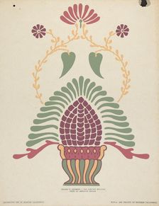 San Gabriel Mission Priest's Vestment from the portfolio "Decorative Art...", 1935/1942. Creator: Unknown