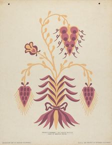 San Gabriel Mission Priest's Vestment from the portfolio "Decorative Art...", 1935/1942. Creator: Unknown