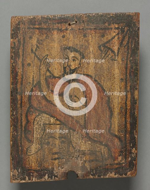 San Geronimo: santo de retablo, 1600s-1700s. Creator: Unknown.