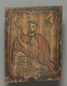 San Geronimo: santo de retablo, 1600s-1700s. Creator: Unknown