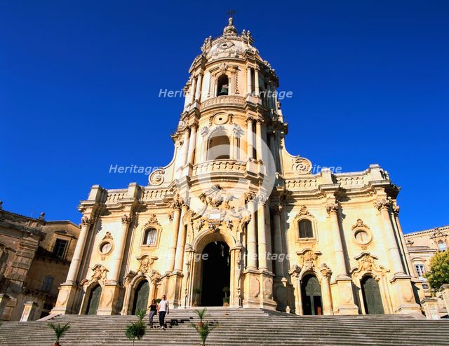 San Giorgio Church, Modica, Sicily, Italy. Creator: Peter Thompson.