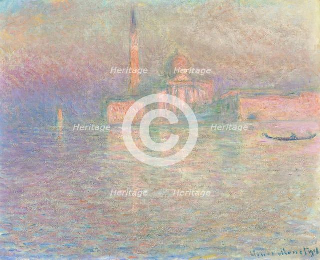 San Giorgio Maggiore, 1908. Creator: Monet, Claude (1840-1926).