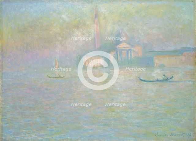 'San Giorgio Maggiore', 1908. Creator: Claude Monet.