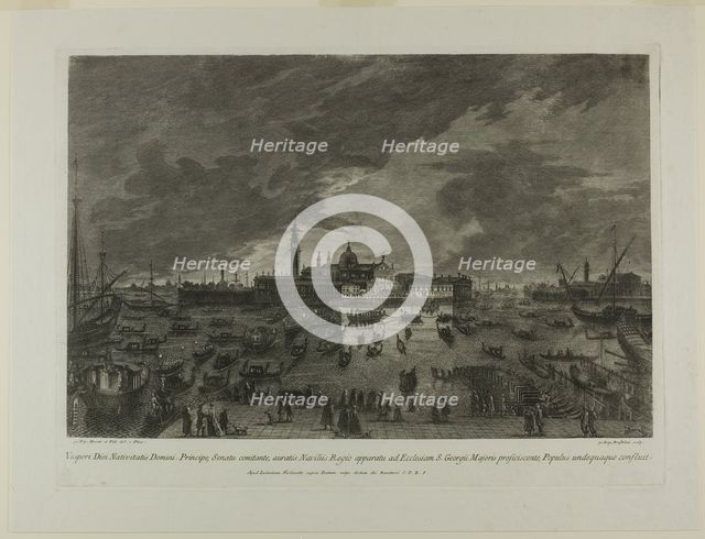 San Giorgio Maggiore, n.d. Creator: Giovanni Battista Brostoloni.