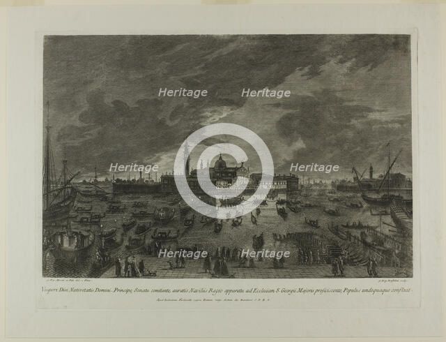 San Giorgio Maggiore, n.d. Creator: Giovanni Battista Brostoloni.