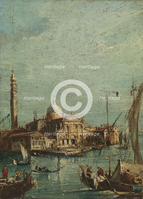 San Giorgio Maggiore, probably 19th century. Creator: Unknown.