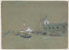 San Giorgio Maggiore, Venice, 1872. Creator: George Inness
