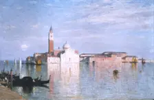 San Giorgio Maggiore, Venice, 1880. Creator: George Reid