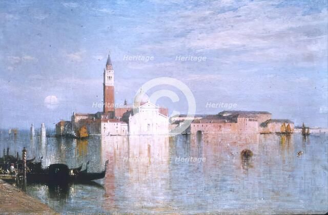 San Giorgio Maggiore, Venice, 1880. Creator: George Reid.