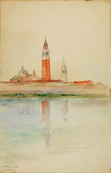 San Giorgio Maggiore, Venice, 1898. Creator: Cass Gilbert