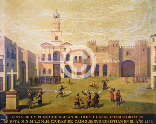 San Juan de Dios Square in 1596.