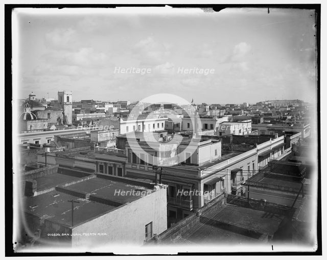 San Juan, Puerto Rico, c.between 1890 and 1901. Creator: Unknown.
