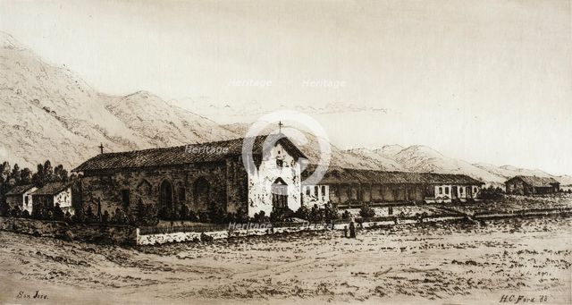 San José, Published in 1883. Creator: Henry Chapman Ford.