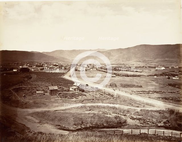 San Luis Obispo, 1876, printed ca. 1876. Creator: Carleton Emmons Watkins.