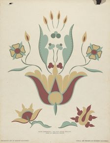San Luis Obispo Mission Altar Tabernacle From the portfolio "Decorative Art...", 1935/1942. Creator: Unknown