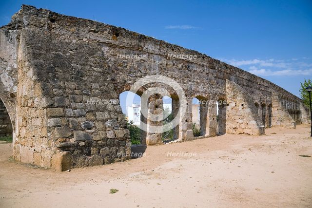 San Lazaro Aqueduct, Rabo de Buey, Merida, Spain, 2007. Creator: Samuel Magal.