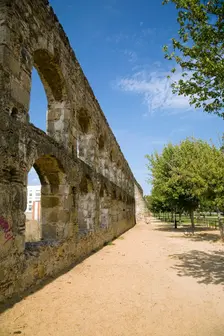 San Lazaro Aqueduct, Rabo de Buey, Merida, Spain, 2007. Creator: Samuel Magal