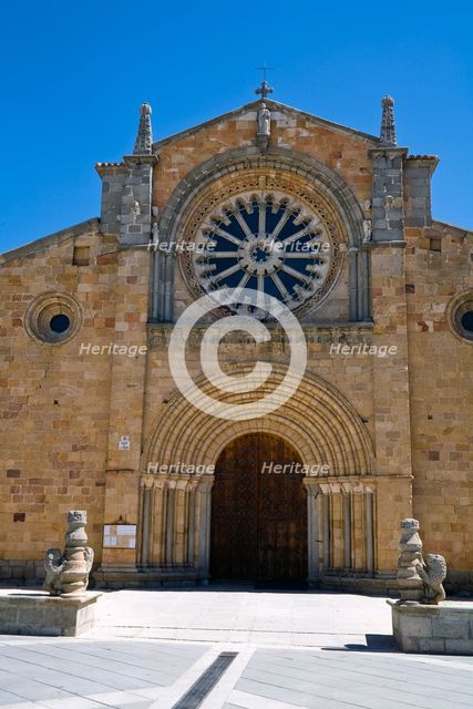San Pedro Church, Avila, Spain, 2007. Creator: Samuel Magal.