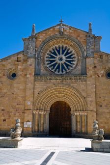 San Pedro Church, Avila, Spain, 2007. Creator: Samuel Magal
