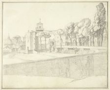 San Pietro in Vincoli, Rome, n.d. Creator: Johann Martin von Rohden