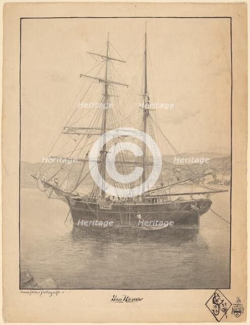 San Remo, 1888. Creator: John William Casilear.