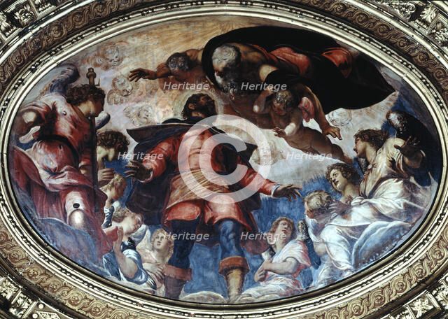 'San Rocco in Glory', 1564.  Artist: Jacopo Tintoretto