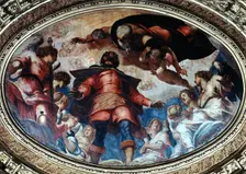 San Rocco in Glory 1564. Artist: Jacopo Tintoretto