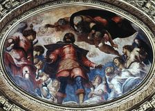 San Rocco in Glory 1564. Artist: Jacopo Tintoretto