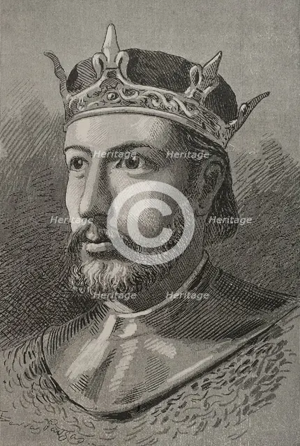 Sancho IV of Castile (1258-1295), King of Castile and Leon (1284-1295), 1890. Creator: Joan Serra y Pausas.