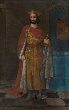 Sancho II of Castile and León, 1851. Creator: Eusebio Valldeperas