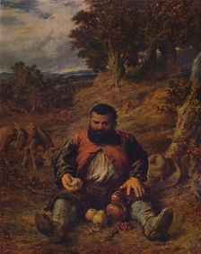 Sancho Panza 1859, (1935). Artist: Sir John Gilbert