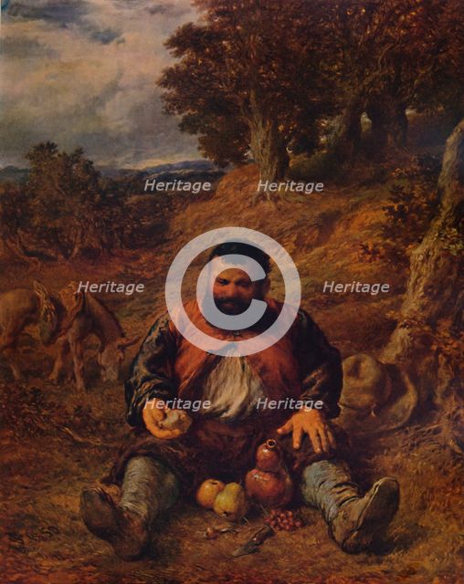 'Sancho Panza', 1859, (1935). Artist: Sir John Gilbert.