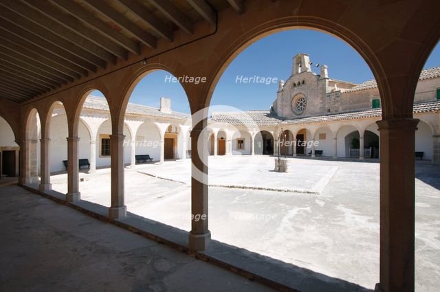 Sanctuary of Monti-sion, Mallorca, Spain, 2008. Creator: Peter Thompson.