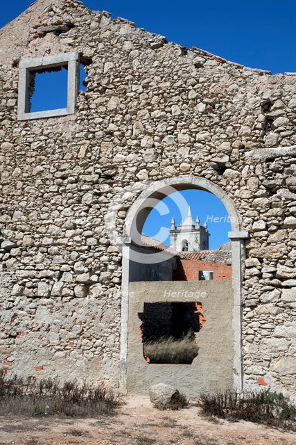 Sanctuary of Nossa Senhora do Cabo (Our Lady of the Cape), Cape Espichel, Portugal, 2009. Artist: Samuel Magal